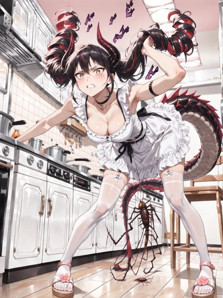 一脸嫌弃却会满足你所有要求的嘴臭龙娘 封面